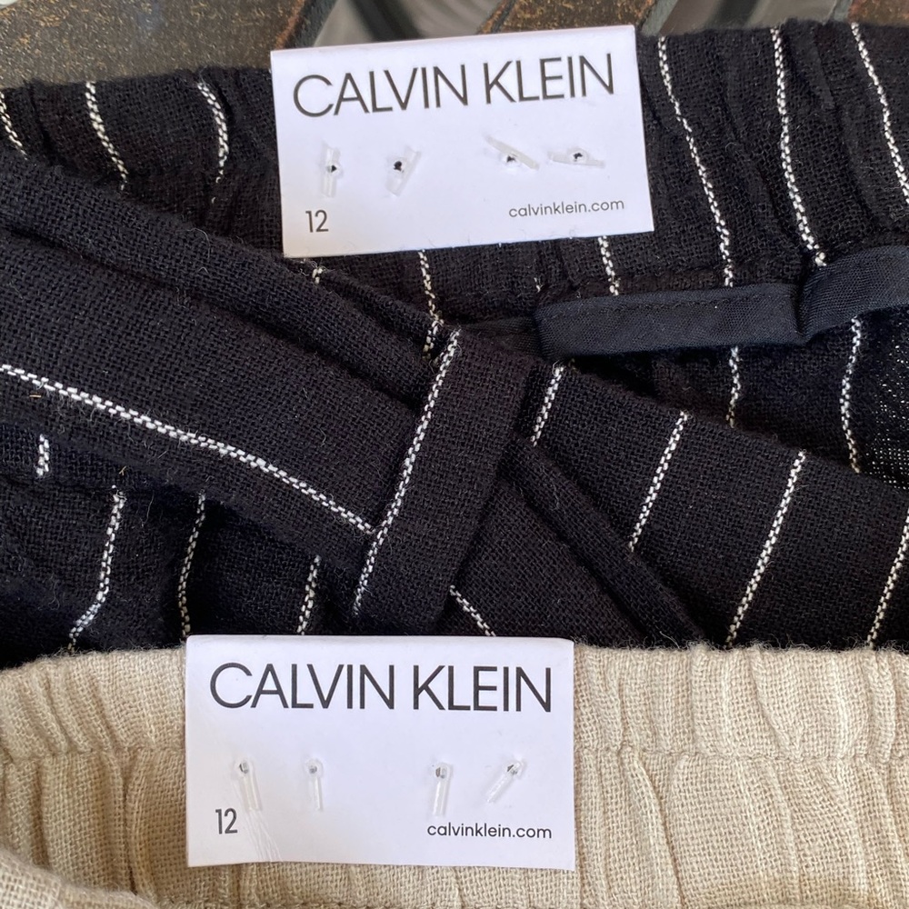 💕NWT 2 for 1💕 Calvin Klein Linen Shorts